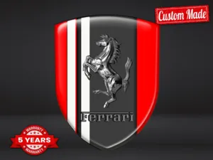 Ferrari Distintivi Emblemi Auto Durevoli Limitati di Pregio